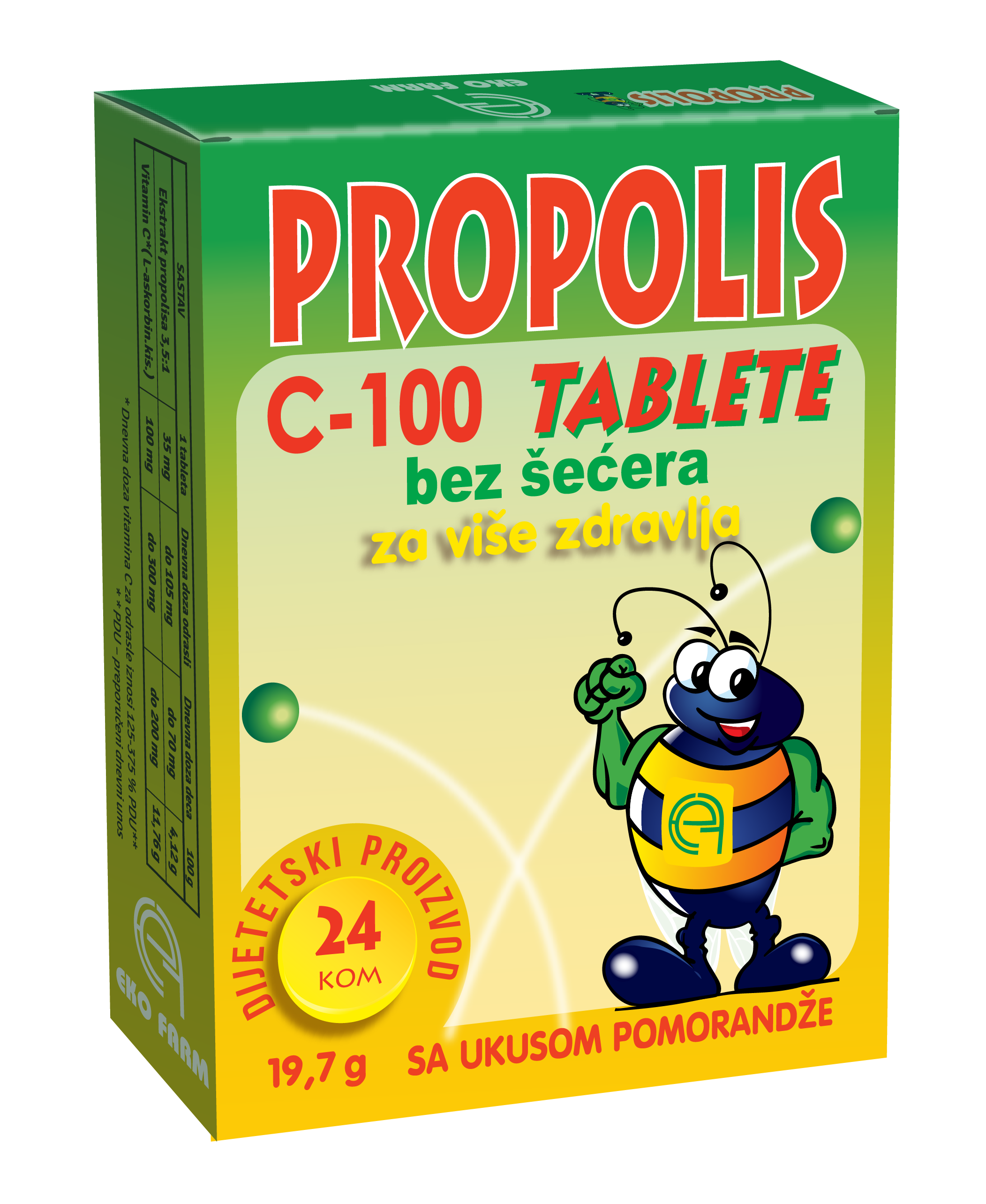 Propolis C-100 bez šećera